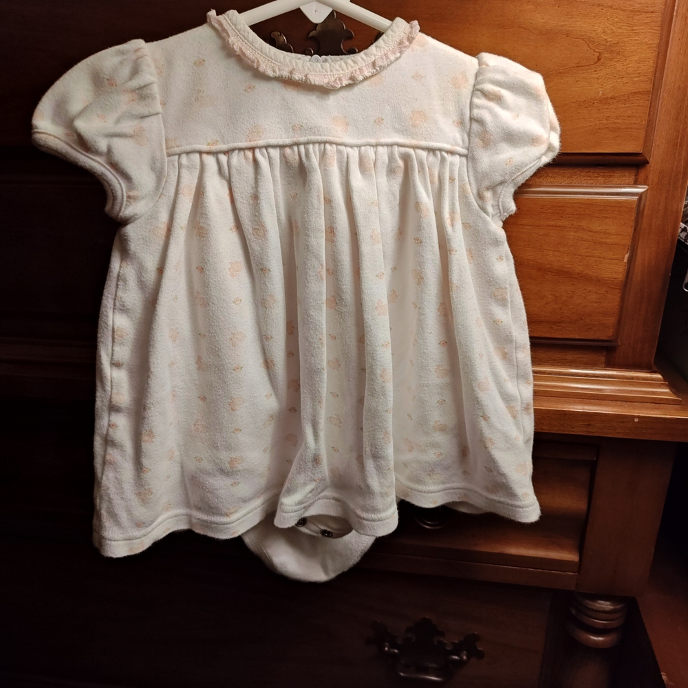 Hartstrings White Baby Dress